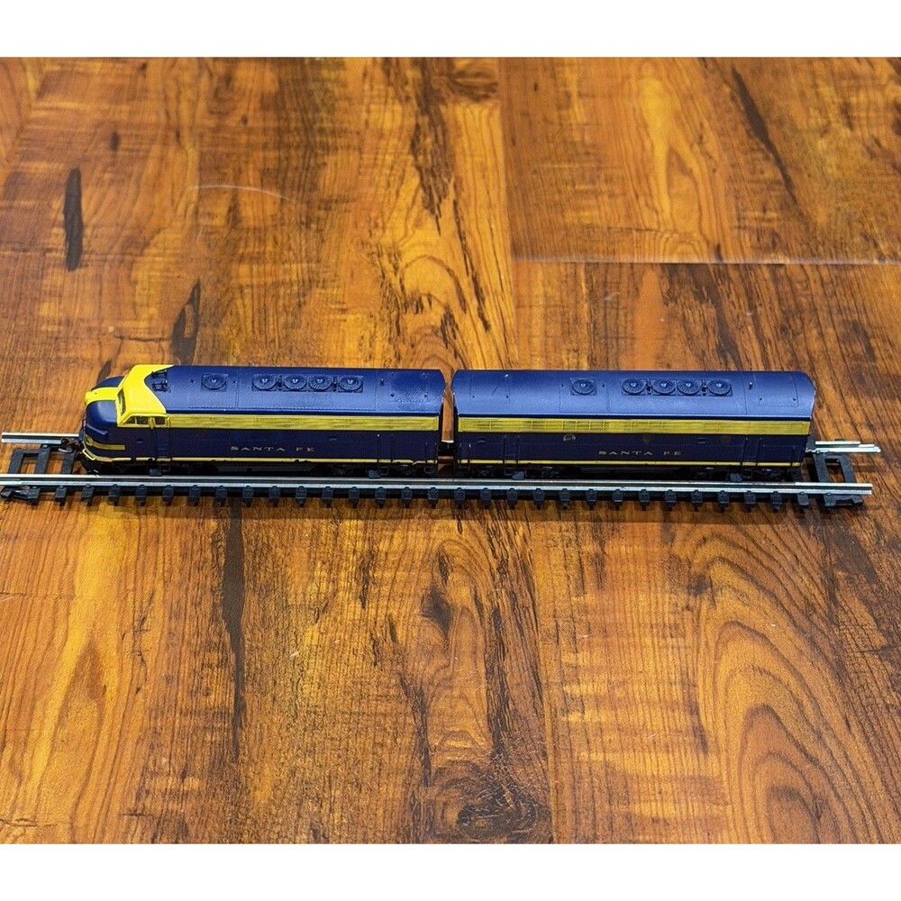 Hallmark Models N Scale Brass ATSF Santa Fe Freight F9 A&B Diesel Train Set